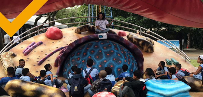 Diversão para pequenos futuros cientistas